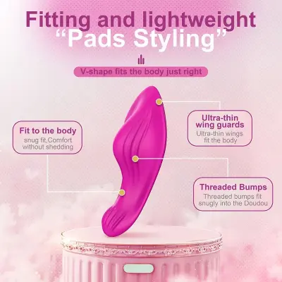 APP Remote Control Outdoor Wearable Vibrator | Clitoral Massage Stimulation, 9 Vibration Modes, Female Sex Toys Adult Products Erotic Vibrator