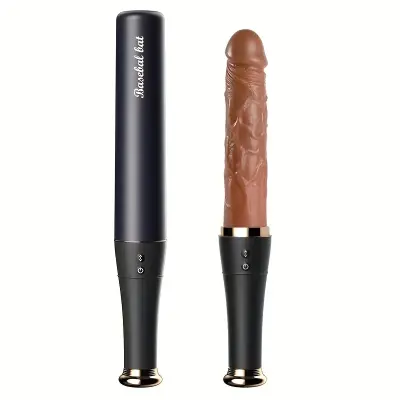Thrusting Dildo Vibrator Sex Toys - Realistic Baseball Vibrating Dildo Heating Vibrators with 10 Thrusting & 10 Vibrating Modes for G Spot Anal Dildos